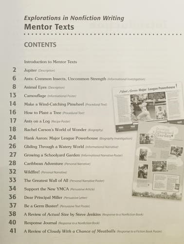 Tapa de Explorations in nonfiction writing