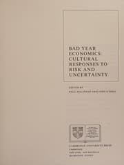 Tapa de Bad year economics