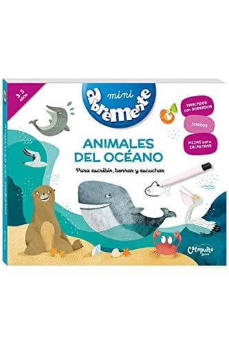 Tapa de Abremente animales del océano
