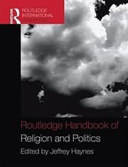 Tapa de Routldge Handbook of Religion & Politics