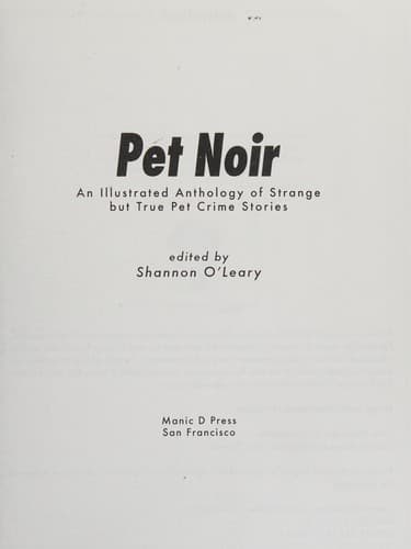 Tapa de Pet noir