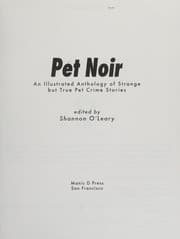 Tapa de Pet noir