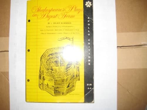 Tapa de Shakespeare's plays in digest form