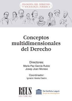 Tapa de Conceptos multidimensionales del Derecho