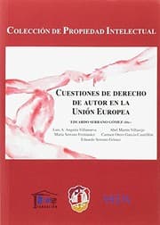 Tapa de Cuestiones de derecho de autor en la Unión Europea