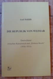 Tapa de Die Republik von Weimar