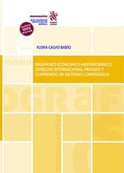 Tapa de Regímenes económico-matrimoniales