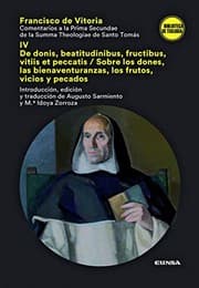 Tapa de Comentario a la Prima Secundae de la Summa Theologiae de Santo Tomás IV