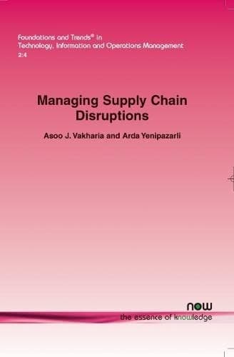 Tapa de Managing Supply Chain Disruptions