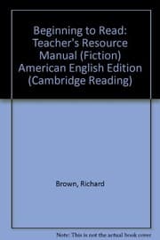 Tapa de Beginning to Read