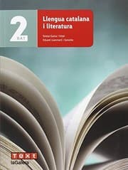 Tapa de Llengua catalana i literatura 2 BAT