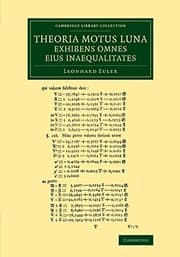 Tapa de Theoria Motus Lunae Exhibens Omnes Eius Inaequalitates