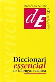 Tapa de Diccionari essencial de la llengua catalana