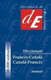 Tapa de Diccionari manual francès-català /català-francès