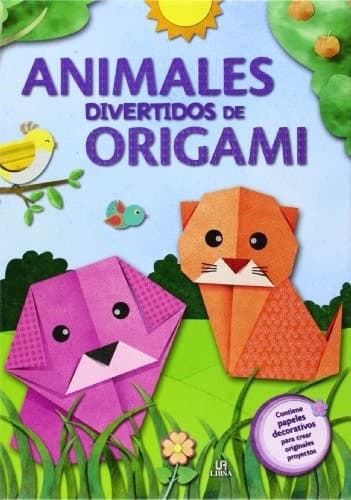 Tapa de Animales Divertidos de Origami