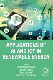 Tapa de Applications of AI and IOT in Renewable Energy
