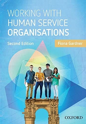 Tapa de Working with Human Service Organisations