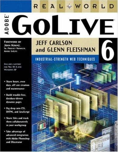 Tapa de Real world Adobe GoLive 6