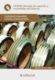 Tapa de Montaje de sopostes y ensamblaje de tuberías. FMEC0108 - Fabricación y montaje de instalaciones de tubería industrial
