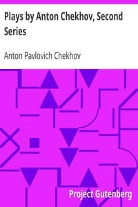 Tapa de Plays by Anton Chekhov, Second Series