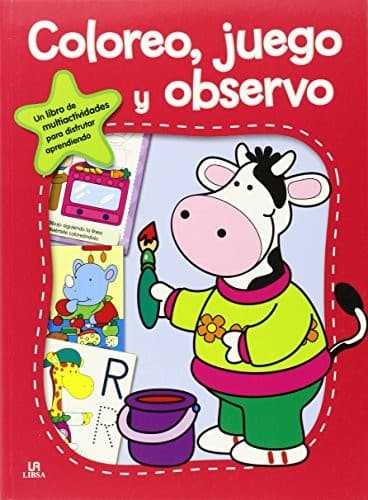 Tapa de Coloreo, Juego y Observo