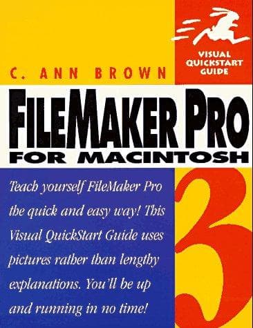Tapa de FileMaker Pro 3 for Macintosh