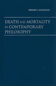Tapa de Death and mortality in contemporary philosophy