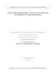 Tapa de Testing at the Speed of Light