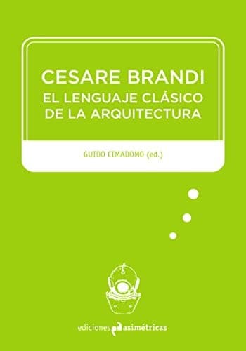 Tapa de Cesare Brandi