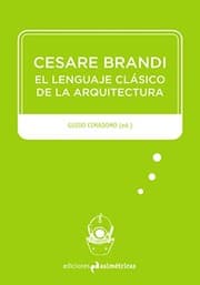 Tapa de Cesare Brandi