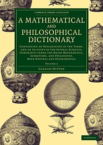 Tapa de Mathematical and Philosophical Dictionary