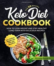 Tapa de 20 Minutes Keto Diet Cookbook