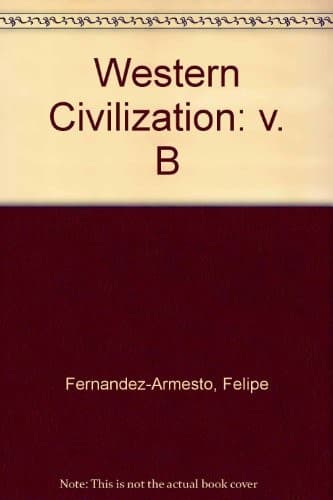 Tapa de Western Civilization, Volume B