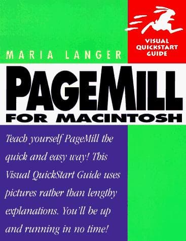 Tapa de PageMill for MacIntosh