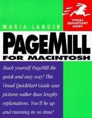 Tapa de PageMill for MacIntosh