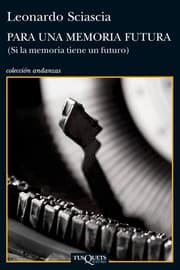 Tapa de Para una memoria futura