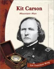 Tapa de Kit Carson: Mountain Man (Let Freedom Ring: Exploring the West Biographies)