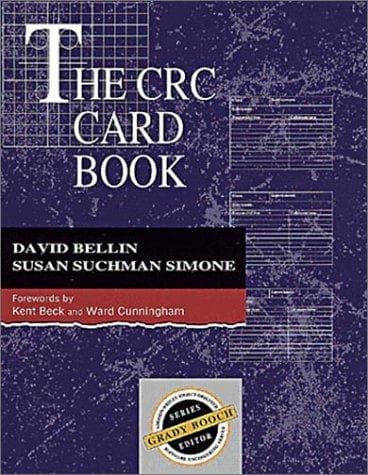 Tapa de The CRC card book