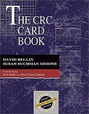 Tapa de The CRC card book