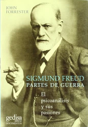Tapa de Sigmund Freud. Partes de guerra