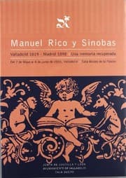 Tapa de MANUEL RICO Y SINOBAS. VALLADOLID 1819-MADRID 1898