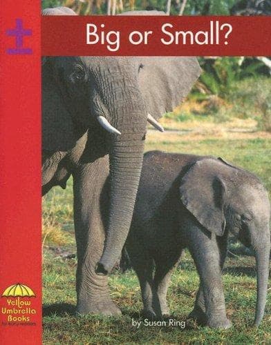 Tapa de Big or Small? (Yellow Umbrella Math)
