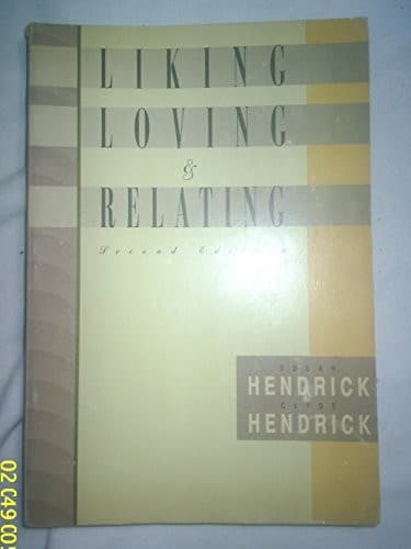 Tapa de Liking, loving & relating