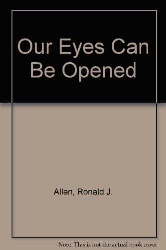 Tapa de Our eyes can be opened