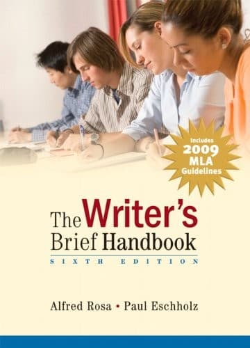 Tapa de The writer's brief handbook