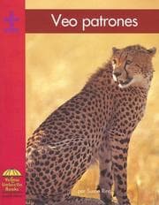 Tapa de Veo Patrones/ I See Patterns
