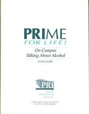 Tapa de Prime for life!: On campus talking about alcohol