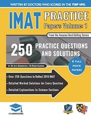Tapa de IMAT Practice Papers Volume One