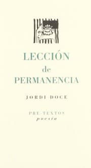 Tapa de Lección de permanencia
