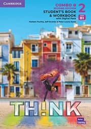 Tapa de Think Level 2 Student's Book and Workbook with Digital Pack Combo B British English